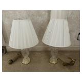 21" Crystal-Type Table Lamps