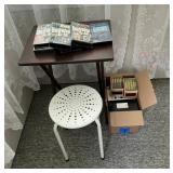 Tables, Cassettes, & VHS Videos