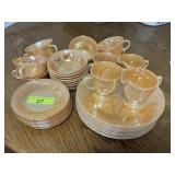 Fire-King Gold Luster Dishware