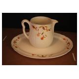 Hall Jewel Tea Autumn Leaf Serving Platter &