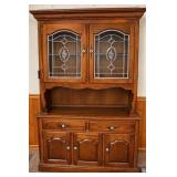 Oak China Hutch