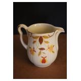 Hall Jewel Tea Autumn Leaf Rayed Pitcher