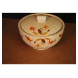 5" Hall Jewel Tea Autumn Leaf Small Casserole