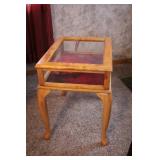 Shadow Box End Table