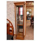 Oak Curio Cabinet