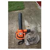 Black & Decker Yard Cleaner w/ Bagger