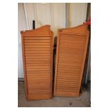 Woooden Swinging Doors & Ironing Board