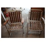 Wooden Rocking Lawn Chairs