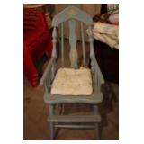 Painted High Chair w/ No Chair