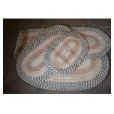 Set of Braided Rugs