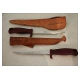 Normark Filet Knives w/ Case