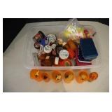 Lot of Lures, Bobbers & Small Tackle Boxes