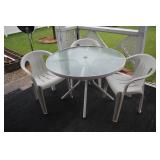 Outdoor Table & 3 Chairs