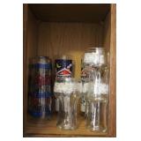 Vintage Pepsi & Coke Glassware