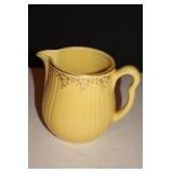 Hall Kitchenware Yellow Gold Gilt Ivy Pattern