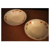 Hall Jewel Tea Autumn Leaf Bowls