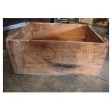 21" x 29" x 12 1/2" Wooden Box