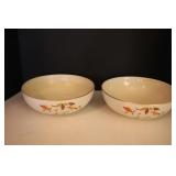 Hall Jewel Tea Autumn Leaf Serving Bowls
