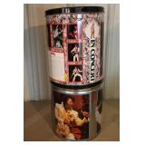 2 Elvis Popcorn Tins