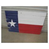 Wooden Flag Decor