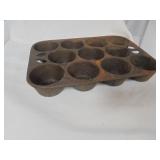Cast Iron Muffin Pan