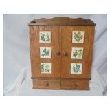 Vintage Wooden Spiec Cabinet