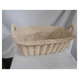 Plaster Basket Decor