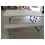 Hard Plastic Picnic Table