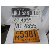 Flat of License Plates