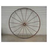 Metal Wagon Wheel