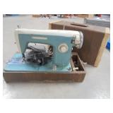 Vintage Wizard Sewing Machine in case