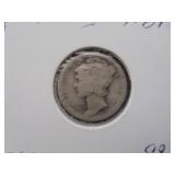 1916 Mecury dime