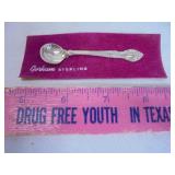 Gorham sterling silver spoon broach