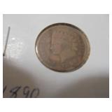 1890 Indian head penny