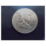 1959 Franklin half dollar