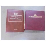 Stamp Collections Books, 2 binders