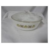 Vintage Fire King Dish with lid