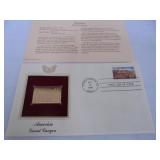 22k America Grand Canyon gold stamp