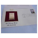 22k U.S. Savings bonds gold stamp