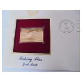 22k Fishing Flies gold stamp