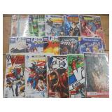 Lot of 15 Comic books in sleeves