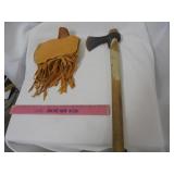 Hatchet with Leather Sheath