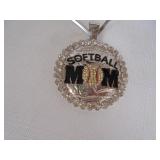 Softball Mom Necklace