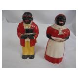 Vintage F&F Aunt Jemima & Uncle Mose S&P Shaker