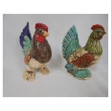 Set of 2 Rooster/Chicken Decor