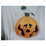 Large Metal Decor Pumpkin