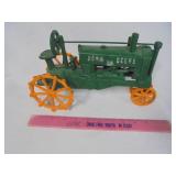 John Deere Metal Tractor decor