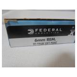 Federal 6mm REM, 80g SP, 20 rounds