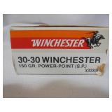 Winchester 30-30, 150g, 20 rounds