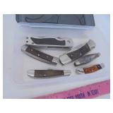 Lot of 6, misc pocket knives
